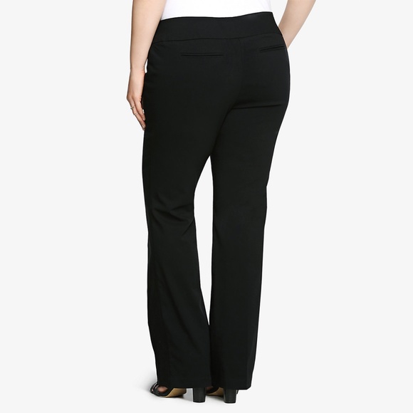 Torrid Black Relaxed Trouser Pant - Picture 2 of 7